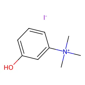 3-羟基苯基三甲基碘化铵 structure