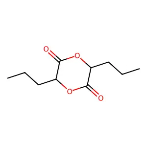 3,6-Dipropyl-1,4-dioxane-2,5-dione structure
