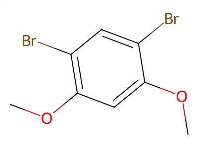 1,5-Dibromo-2,4-dimethoxybenzene structure