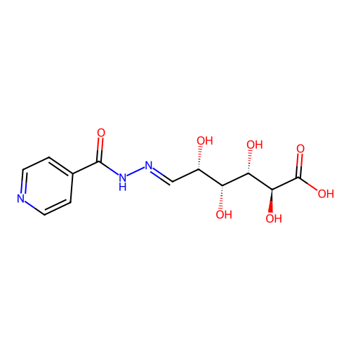 Isoniazid glucuronate structure