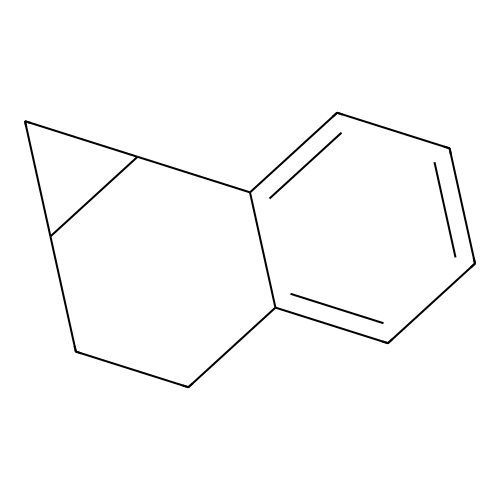 1H-Cyclopropa[a]naphthalene,1a,2,3,7b-tetrahydro- structure