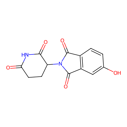 5-Hydroxythalidomide structure