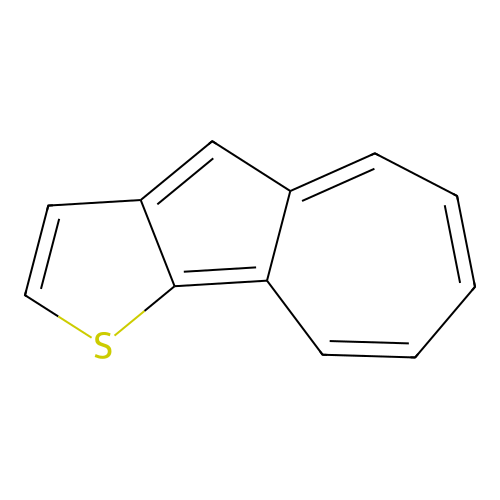 Azuleno[1,2-b]thiophene structure