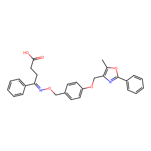 Imiglitazar structure