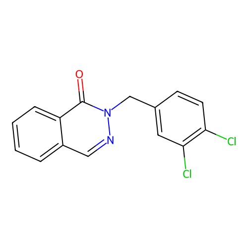 2-[(3,4-Dichlorophenyl)methyl]phthalazin-1-one structure