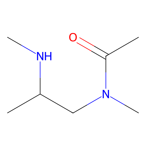 N-methyl-N-[2-(methylamino)propyl]acetamide structure