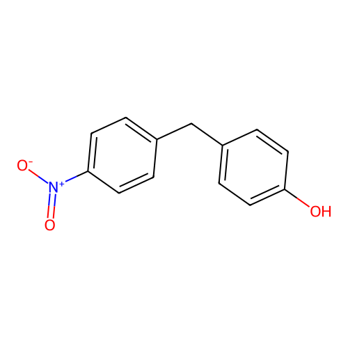 4-(4-Nitrobenzyl)phenol structure