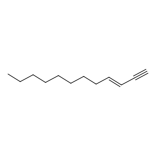 3-Dodecen-1-yne, (E)- structure