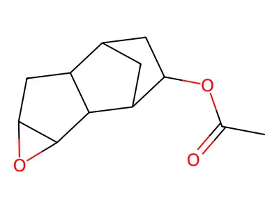 4-Oxatetracyclo[6.2.1.0^{2,7}.0^{3,5}]undecan-10-yl acetate structure