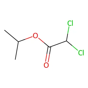 Isopropyl dichloroacetate structure
