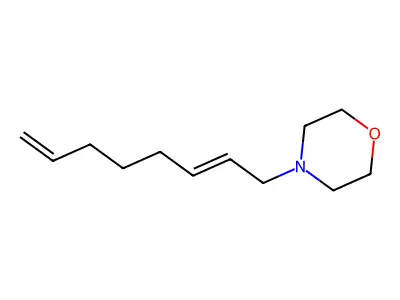 1-Morpholyl-2,7-octadiene structure