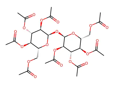 Trehalose, octaacetate structure