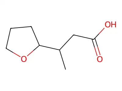 3-(oxolan-2-yl)butanoic Acid structure