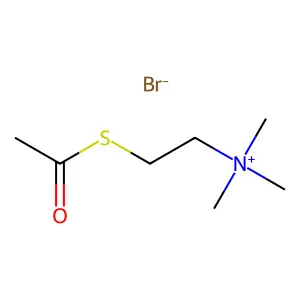 2-乙酰硫代乙基三甲基溴化铵 structure