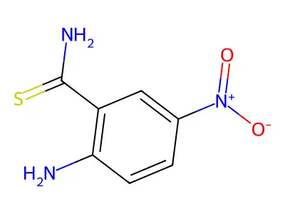 Benzenecarbothioamide, 2-amino-5-nitro- structure