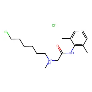 C17H27ClN2O.ClH structure