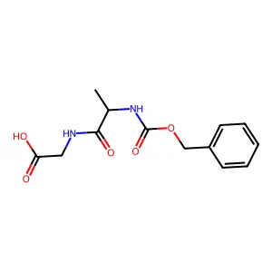 Z-Dl-Ala-Gly-OH structure