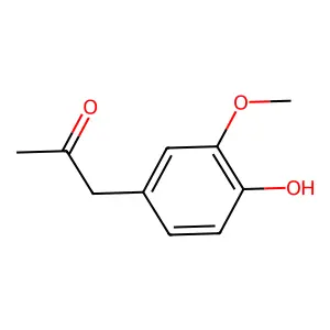Guaiacylacetone structure