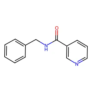 烟酸苄胺 structure