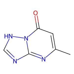 7-羟基-5-甲基-1,3,4-三氮吲哚利嗪 structure