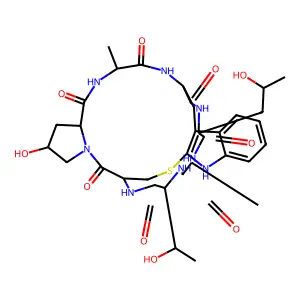 Desmethylphalloin structure