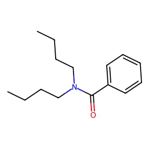 N,N-二丁基苯甲酰胺 structure