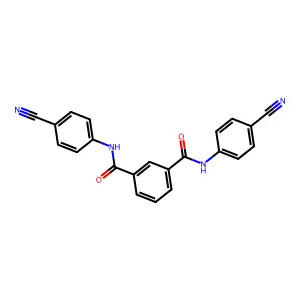 N,3-benzenedicarboxamide structure