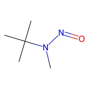 N,2-Dimethyl-N-nitroso-2-propanamine structure