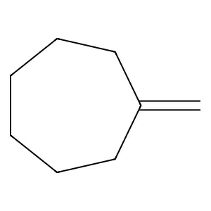 Methylenecycloheptane structure