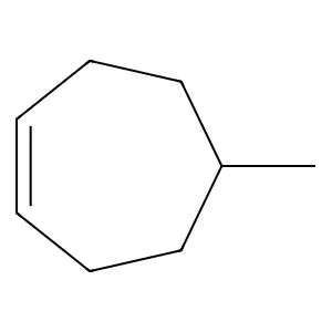 5-Methylcycloheptene structure