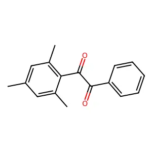 1-Mesityl-2-phenylethane-1,2-dione structure