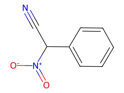 2-硝基-2-苯基乙腈 structure