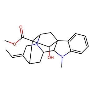 Vincamajine structure
