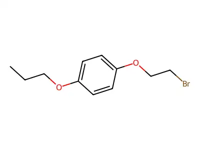 1-(2-Bromoethoxy)-4-propoxybenzene structure