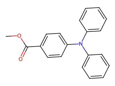 Methyl 4-(diphenylamino)benzoate structure