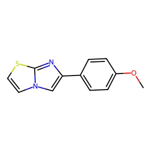 6-(4-Methoxyphenyl)imidazo[2,1-b]thiazole structure