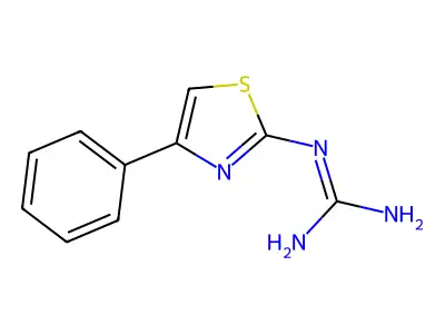 1-(4-Phenyl-1,3-thiazol-2-yl)guanidine structure