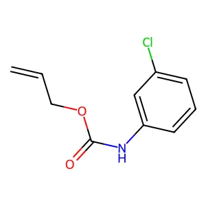 间氯苯胺基甲酸烯丙酯 structure