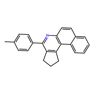 4-(p-tolyl)-2,3-dihydro-1H-benzo[f]cyclopenta[c]quinoline structure