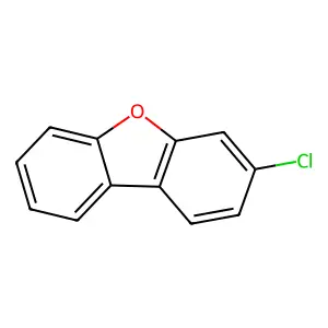 3-Chlorodibenzofuran structure