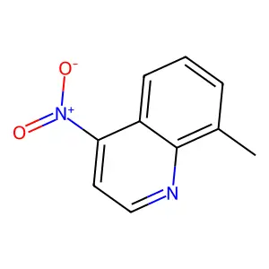 Quinoline, 8-methyl-4-nitro- structure