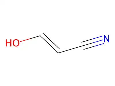 2-Propenenitrile, 3-hydroxy- structure