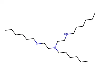 N,N',N''-Trihexyldiethylenetriamine structure