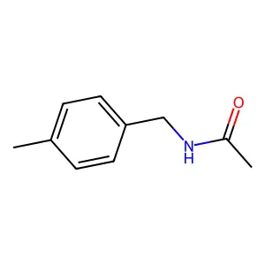N-(4-甲基苄基)乙酰胺 structure