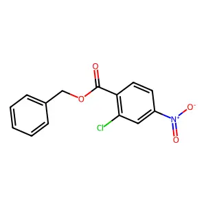 Benzyl 2-chloro-4-nitrobenzoate structure