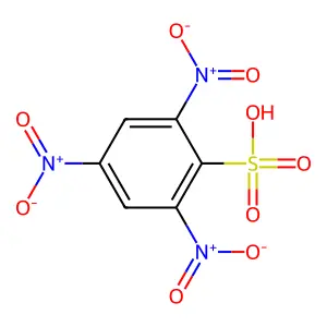 三硝基苯磺酸 structure