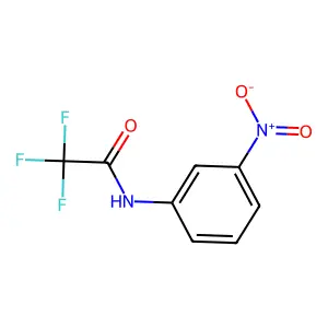 2,2,2-trifluoro-N-(3-nitrophenyl)acetamide structure