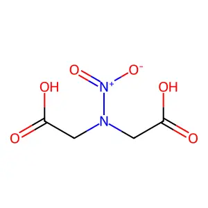 硝基亚氨基二乙酸 structure