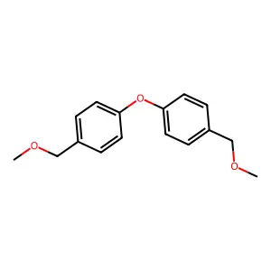 双(α-甲氧基对甲苯基)醚 structure