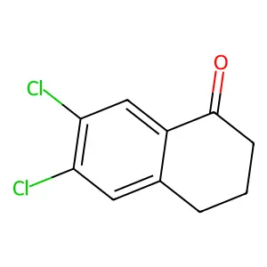 6,7-Dichloro-1-tetralone structure